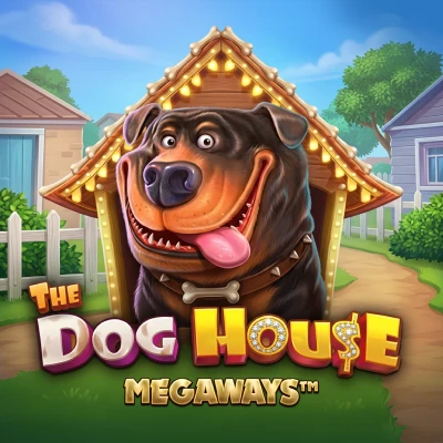 The Dog House Megaways slot tile inside the Rocket Casino pokies lobby